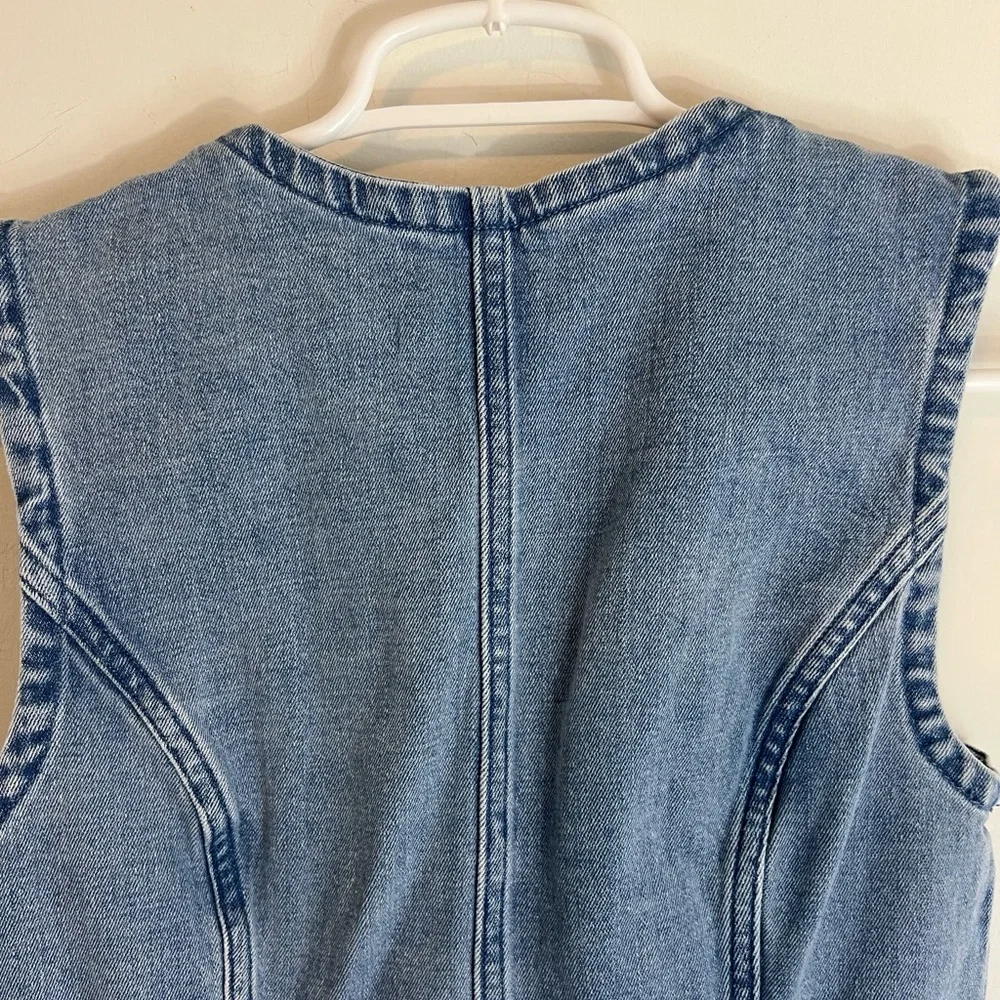 Abercrombie & Fitch Blue Midi Dress - Picture 10 of 16